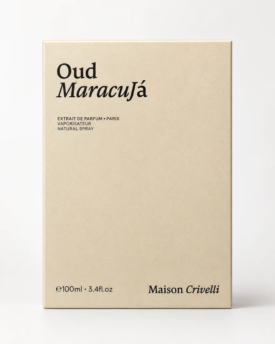 Maison Crivelli Oud Maracujá — упаковка аромата